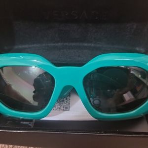 Versace Medusa Rectangular Sunglasses